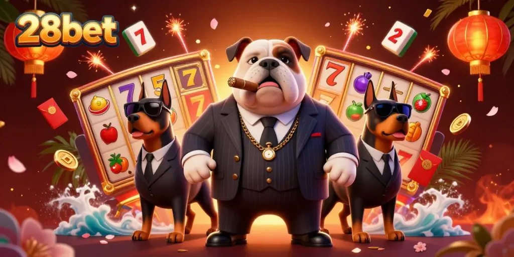 Engage with thrilling slot games at 28bet with dynamic 3D characters and rich casino elements.