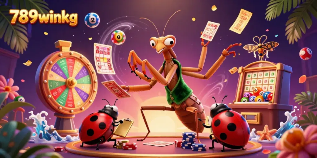 Engage in thrilling gameplay with 789winkg featuring vibrant lottery excitement and casino elements.